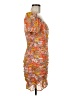 Forever 21 100% Polyester Paisley Orange Cocktail Dress Size M - photo 4