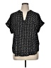 Maurices 100% Polyester Black Short Sleeve Polo Size XL - photo 1