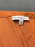 Maison d' Amelie 100% Polyester Orange Short Sleeve Blouse Size L - photo 7
