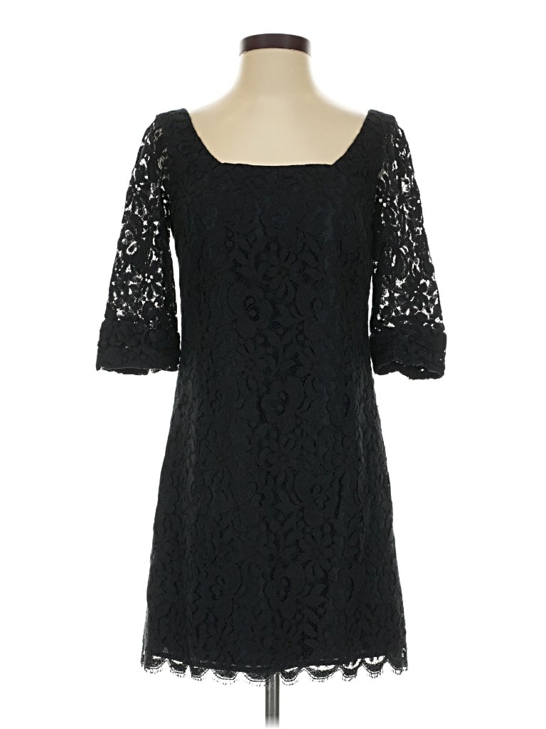 Pre-owned Shoshanna Cocktail Dress In Black