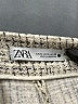 Zara Tweed Ivory Casual Pants Size XL - photo 4