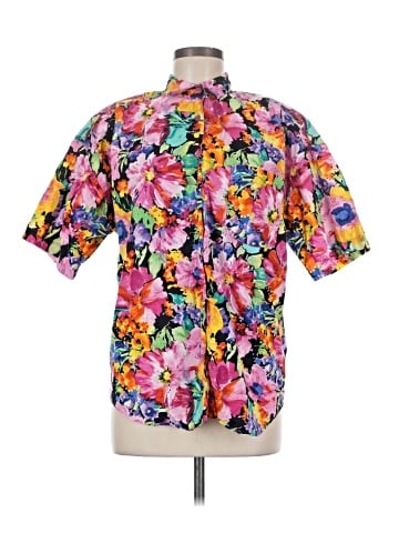 Assorted Brands Short Sleeve Button-Down Shirt (view 1)