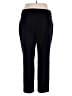 Anne Klein Solid Black Dress Pants Size 14 - photo 2