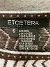 Etcetera Silver Sleeveless T-Shirt Size S - photo 4