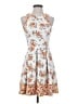 Rewind Floral Gray Cocktail Dress Size S - photo 1