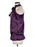 MAX Solid Purple Sleeveless Blouse Size M - photo 5