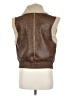 Ashley by 26 International 100% Polyester Brown Vest Size M - photo 2