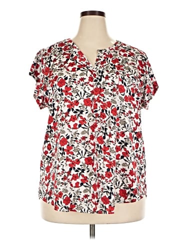 Liz Claiborne Short Sleeve T-Shirt (view 1)
