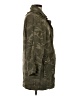 Current/Elliott 100% Rayon Camo Green Raincoat Size Sm (1) - photo 4