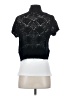 Isela 100% Acrylic Black Cardigan Size S - photo 2