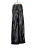 Free People 100% Polyester Metallic Black Casual Pants Size 0 - photo 1