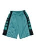 Nike 100% Polyester Color Block Teal Athletic Shorts Size M (kids) - photo 1