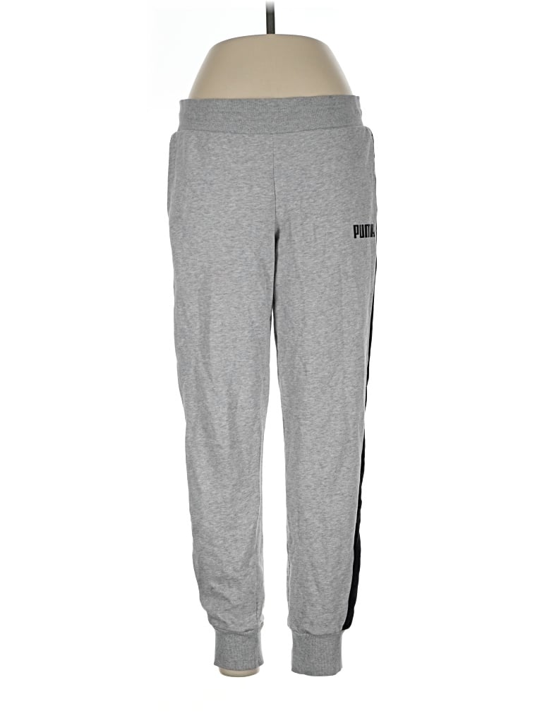 Pre-owned Puma Track Pants In Gray
