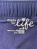Made for Life 100% Polyester Solid Blue Active Skort Size XL - photo 3