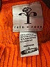 Rain + Rose Orange Turtleneck Sweater Size S - photo 7