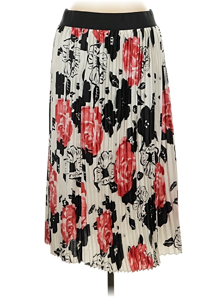 Pre-owned Lularoe Casual Skirt In Ivory