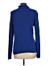 Kim Rogers 100% Cotton Blue Turtleneck Sweater Size L - photo 2