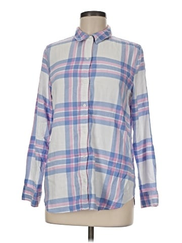Banana Republic Factory Store Long Sleeve Button-Down Shirt (view 1)