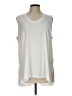 Athleta Ivory Sleeveless T-Shirt Size L - photo 1