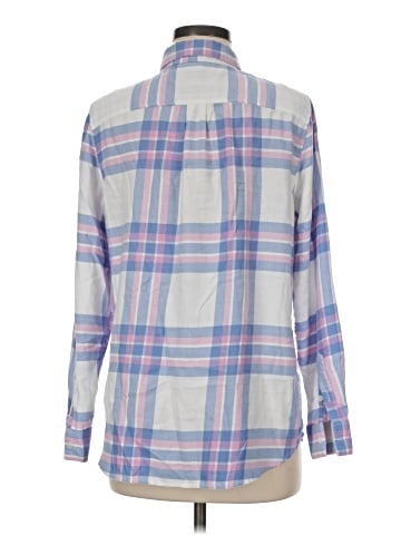 Banana Republic Factory Store Long Sleeve Button-Down Shirt (view 2)