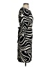 Chico's Graphic Animal Print Black Cocktail Dress Size 0 - photo 4