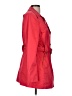 St. John Red Trenchcoat Size M - photo 4