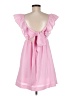 Blu Pepper 100% Polyester Solid Pink Casual Dress Size M - photo 2