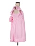 Blu Pepper 100% Polyester Solid Pink Casual Dress Size M - photo 4