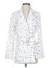 ME+EM 100% Polyester Polka Dots White Blazer Size S - photo 1
