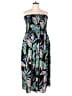 Torrid Tropical Blue Jumpsuit Size 3X Plus (3) - photo 1
