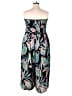 Torrid Tropical Blue Jumpsuit Size 3X Plus (3) - photo 2
