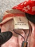 Retro 100% Polyester Hearts Red Casual Dress Size L - photo 7