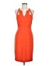 BCBGMAXAZRIA Orange Cocktail Dress Size 6 - photo 1