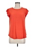 Kim & Cami Orange Short Sleeve Top Size M - photo 1