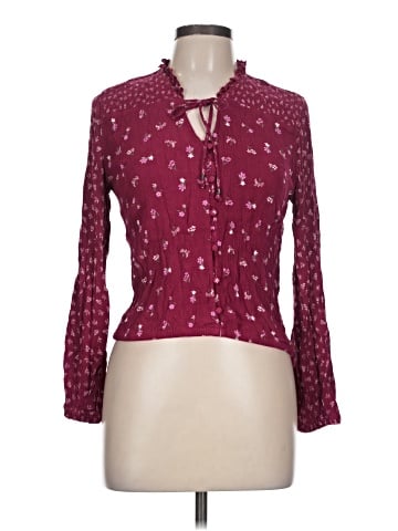 Hippie Rose Long Sleeve Blouse (view 1)