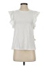 Altar'd State 100% Cotton White Short Sleeve Top Size S - photo 1