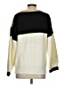Haute Rogue 100% Acrylic Chevron-herringbone Yellow Pullover Sweater Size S - photo 2