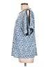 Ivanka Trump Blue Short Sleeve Blouse Size L - photo 5