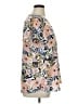 Maurices 100% Polyester Floral Pink Short Sleeve Blouse Size XL - photo 4
