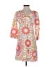 Boden Multi Color Pink Casual Dress Size 2 - photo 1