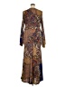 Assorted Brands Paisley Brown Casual Dress Size 3X - photo 2