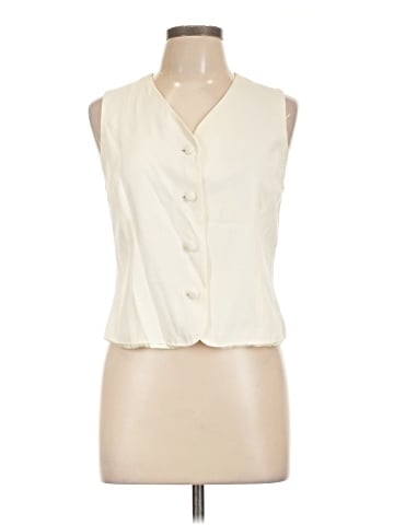 Danny & Nicole Sleeveless Button-Down Shirt (view 1)