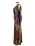 Assorted Brands Paisley Brown Casual Dress Size 3X - photo 5