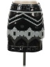 Express Graphic Black Casual Skirt Size XS - photo 1