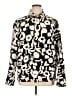 Zara Print Ivory Track Jacket Size XL - photo 1