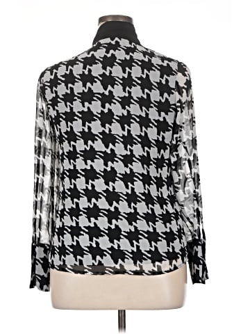 Karl Lagerfeld Paris Long Sleeve Blouse (view 2)