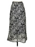 Japna 100% Polyester Animal Print Black Casual Skirt Size XS - photo 1