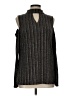 Thalia Sodi Gray Sleeveless Blouse Size L - photo 1