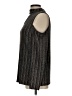 Thalia Sodi Gray Sleeveless Blouse Size L - photo 5