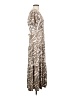 CAbi Animal Print Brown Casual Dress Size S - photo 4
